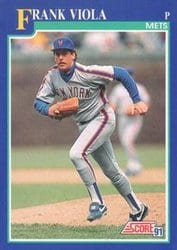 1991 Score Base Set Frank Viola #460 card