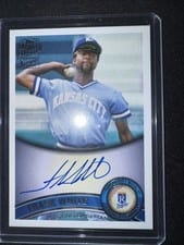 2025 Topps Archives Fan Favorite Autographs 2011 Frank White #11FFA-FW card