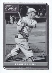 2022 Panini Three and Two Base Set Frankie Frisch #13 card