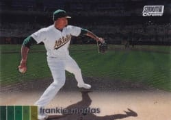 2020 Stadium Club Chrome Base Set Frankie Montas #339 card
