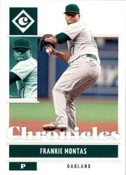 2022 Panini Chronicles Base Set Frankie Montas #43 card