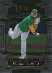 2022 Panini Select Base Set Frankie Montas #66 card
