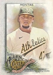 2022 Topps Allen & Ginter Base Set Frankie Montas #303 card