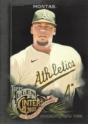 2022 Topps Allen & Ginter X Base Set Frankie Montas #303 card
