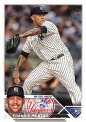 2023 Topps Update Base Set Frankie Montas #US276 card