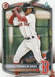 2025 Bowman Prospects Franklin Arias #BP-67 card