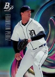 2018 Bowman Platinum Top Prospects Franklin Perez #TOP-75 card