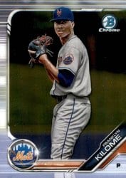2019 Bowman Chrome Prospects Franklyn Kilome #BCP-39 card