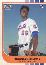 2021 Topps Archives Snapshots Base Set Franklyn Kilome #17 card