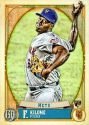 2021 Topps Gypsy Queen Base Set Franklyn Kilome #21 card