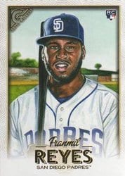 2018 Topps Gallery Base Set Franmil Reyes #16 card
