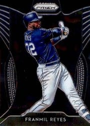 2019 Panini Prizm Base Set Franmil Reyes #43 card