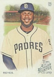 2019 Topps Allen & Ginter Base Set Franmil Reyes #295 card