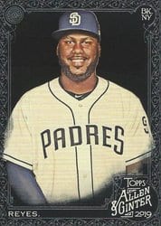 2019 Topps Allen & Ginter X Base Set Franmil Reyes #295 card