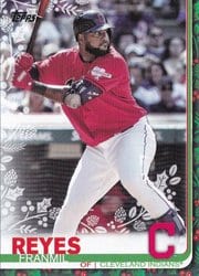 2019 Topps Holiday Base Set Franmil Reyes #HW124 card