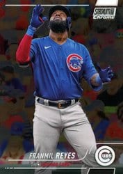 2022 Stadium Club Chrome Base Set Franmil Reyes #172 card