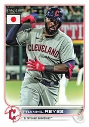 2022 Topps Japan Edition Base Set Franmil Reyes #134 card