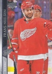 2020-21 Upper Deck Base Set Frans Nielsen #68 card
