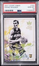 2021-22 Panini Court Kings Base Set Franz Wagner #191 card