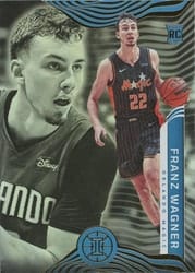 2021-22 Panini Illusions Base Set Franz Wagner #158 card