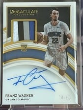 2021-22 Panini Immaculate Franz Wagner #114 card