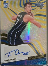 2021-22 Panini Revolution Rookie Autographs Franz Wagner #RA-FWG card