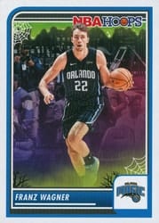2023-24 Hoops Haunted Hoops Base Set Franz Wagner #85 card