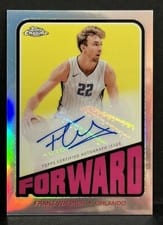 2023-24 Topps Chrome 1972 Topps Autographs Franz Wagner #TA-FW card