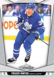 2024-25 O-Pee-Chee Base Set Fraser Minten #27 card