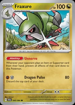 Shrouded Fable Fraxure #45 card