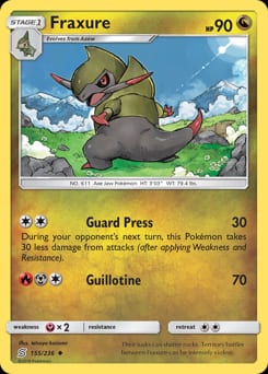 Unified Minds Fraxure #155 card