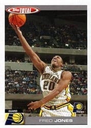 2004-05 Topps Total Base Set Fred Jones #167 card