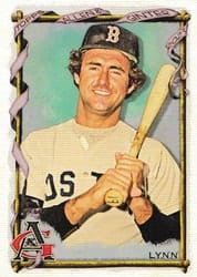 2023 Topps Allen & Ginter Base Set Fred Lynn #332 card