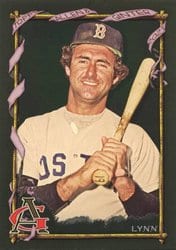 2023 Topps Allen & Ginter X Base Set Fred Lynn #332 card