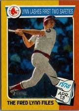2024 Topps Heritage The Fred Lynn Files Fred Lynn #FLF-1 card