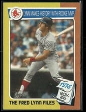 2024 Topps Heritage The Fred Lynn Files Fred Lynn #FLF-10 card