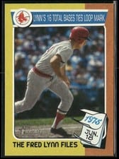 2024 Topps Heritage The Fred Lynn Files Fred Lynn #FLF-3 card