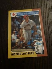 2024 Topps Heritage The Fred Lynn Files Fred Lynn #FLF-6 card