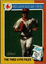 2024 Topps Heritage The Fred Lynn Files Fred Lynn #FLF-7 card