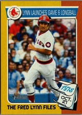 2024 Topps Heritage The Fred Lynn Files Fred Lynn #FLF-8 card