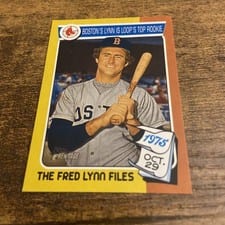 2024 Topps Heritage The Fred Lynn Files Fred Lynn #FLF-9 card