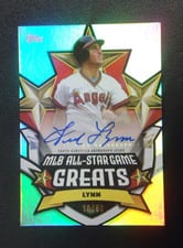 Fred Lynn 2025 Topps All Star Game All-Star Game Greats Autographs card