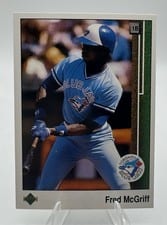 1989 Upper Deck Fred McGriff #572 card