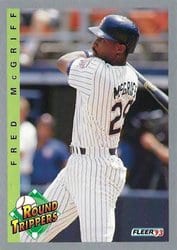 1993 Fleer Base Set Fred McGriff #349 card