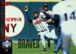 1998 Upper Deck Base Set Fred McGriff #29 card