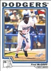 2004 Topps Base Set Fred McGriff #28 card