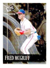 2024 Leaf Press Pass Premium Baseball Retro Fred McGriff #RB-34 card