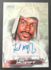 2024 Stadium Club Chrome Autographs Fred McGriff #SCCA-FM card
