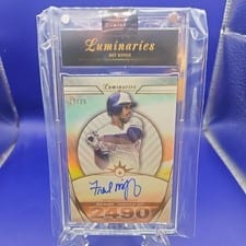 2024 Topps Luminaries Hit Kings Autographs Fred McGriff #HK-FM card