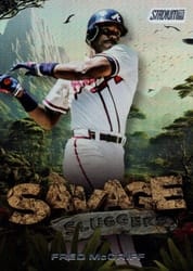 2025 Stadium Club Savage Sluggers Fred McGriff #SS-4 card